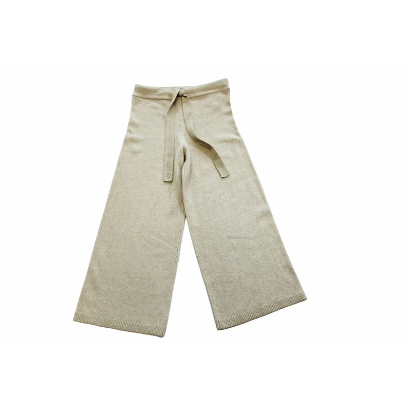 Cotton Knit Pants With Pockets Cotton Knit Pants With Pockets