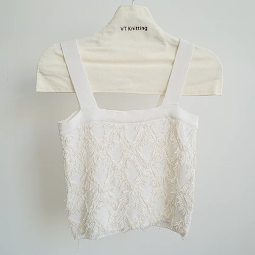 Cropped Knit Sweater Vest Cropped Knit Sweater Vest