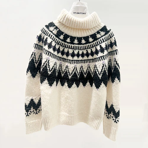 Puloverji Fair Isle za ženske