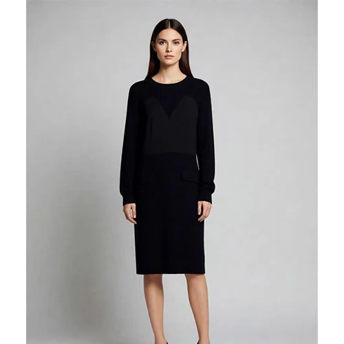 Women's Wrap Knit Dresses